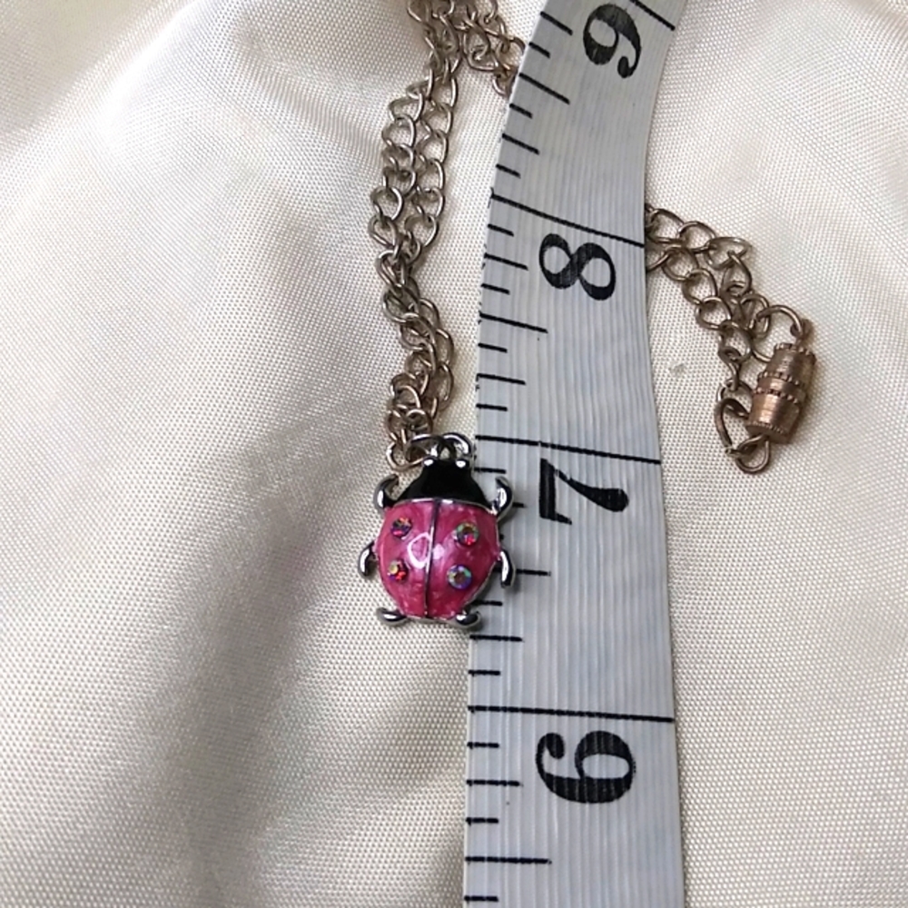 Ladybug Necklace - Picture 3 of 4